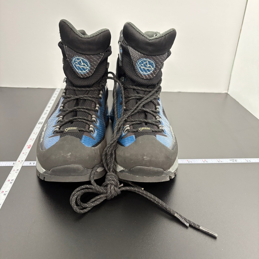 La Sportiva Mens Trango TRK GTX Hiking Boots Size 11.5 Blue Gore-Tex 3D Flex
